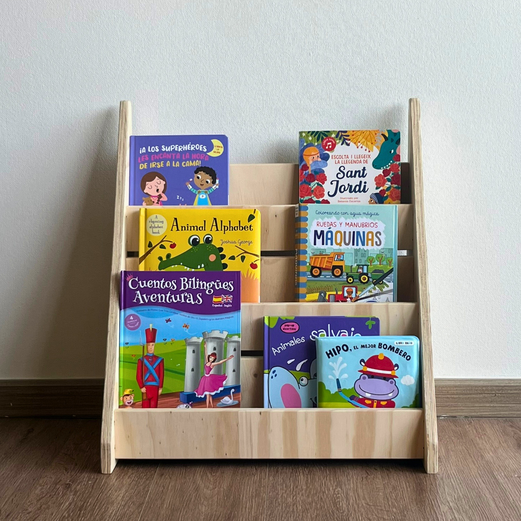 📚 Librero Montessori S – Autonomía, orden y amor por la lectura