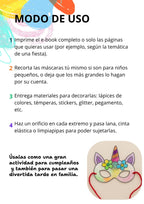 Máscaras para Imprimir, Recortar y Decorar – Pack Digital (30 Plantillas)