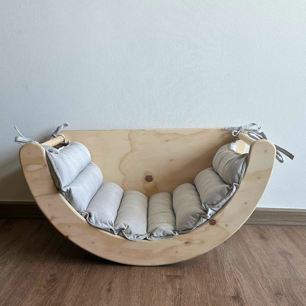 🌙 Balancín L - Pikler Montessori – Movimiento, equilibrio y juego libre