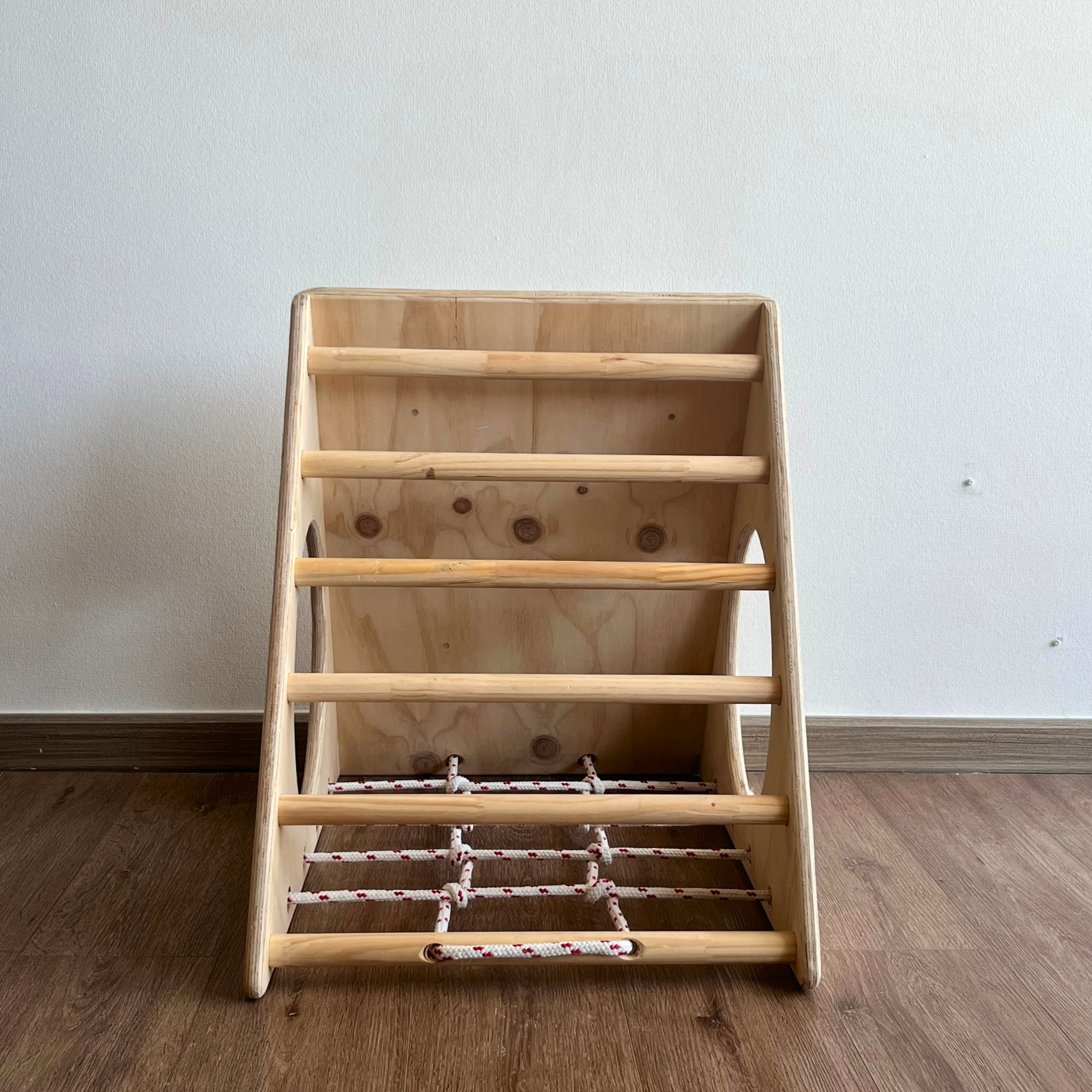 🔺 Triángulo Pikler 3 en 1 – Escalada, equilibrio y aventura sin límites