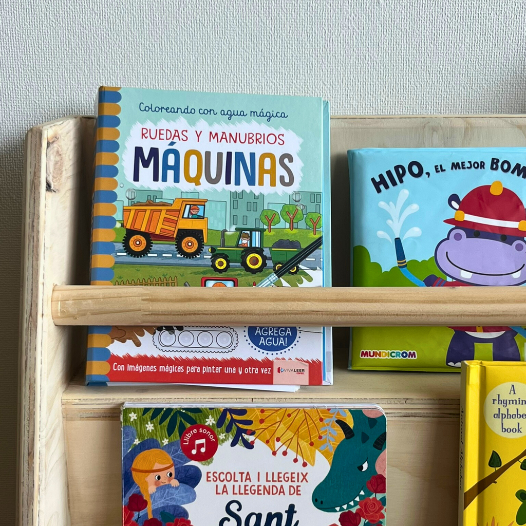 📚 Librero Montessori L – Autonomía, orden y amor por la lectura