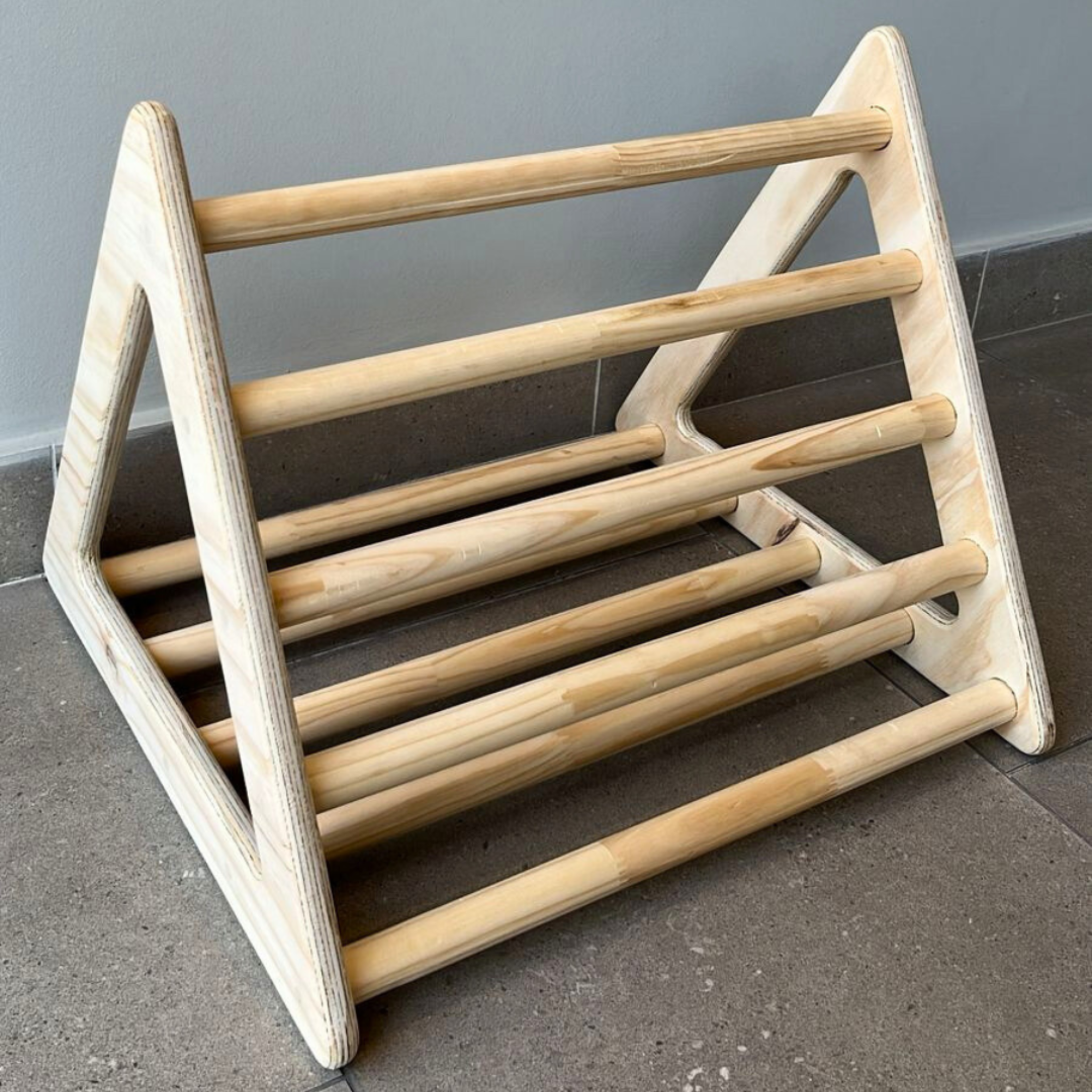 🧗‍♂️ Triángulo Pikler Montessori – Escalador de madera